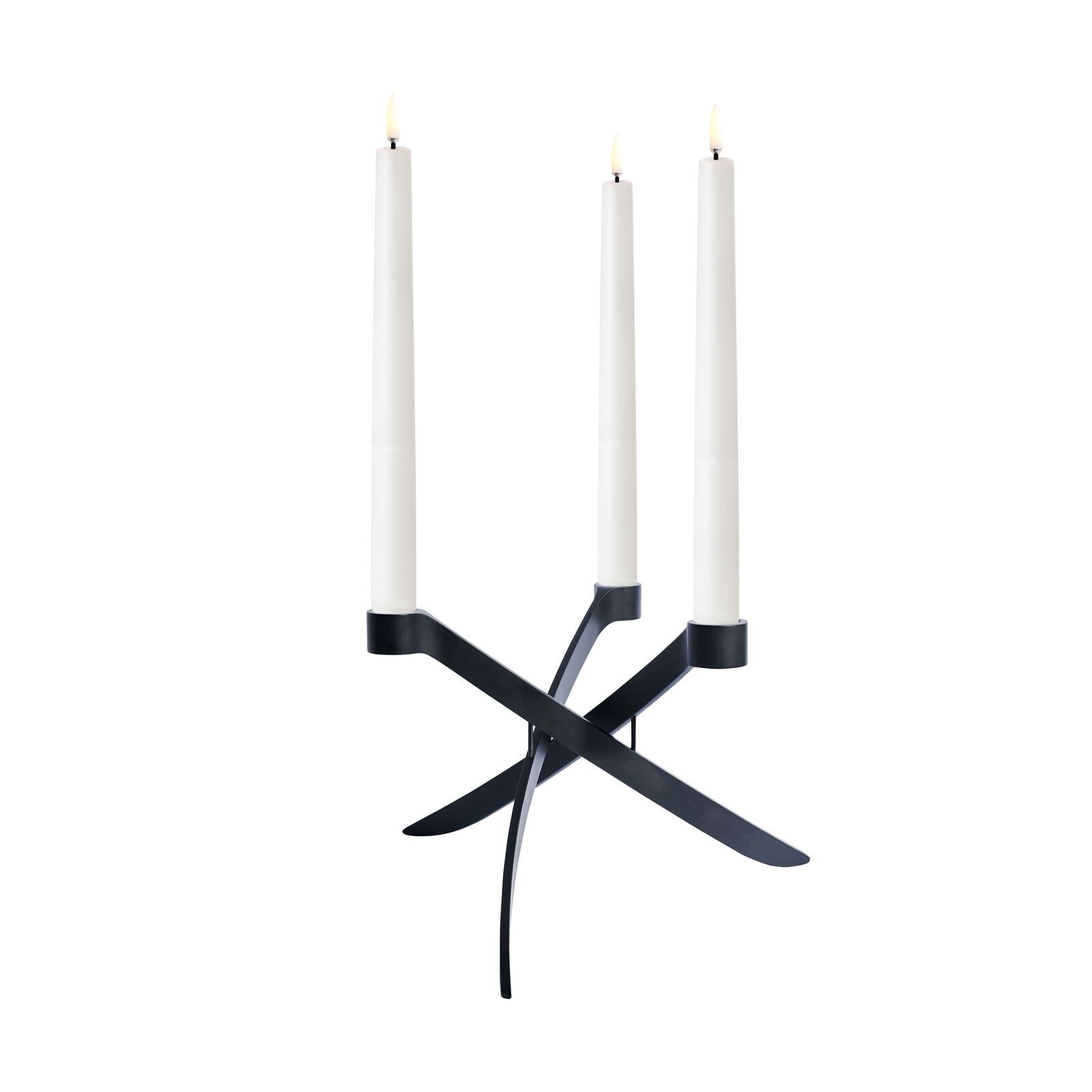 Uyuni Tafelkerzenhalter LightArch mattschwarz