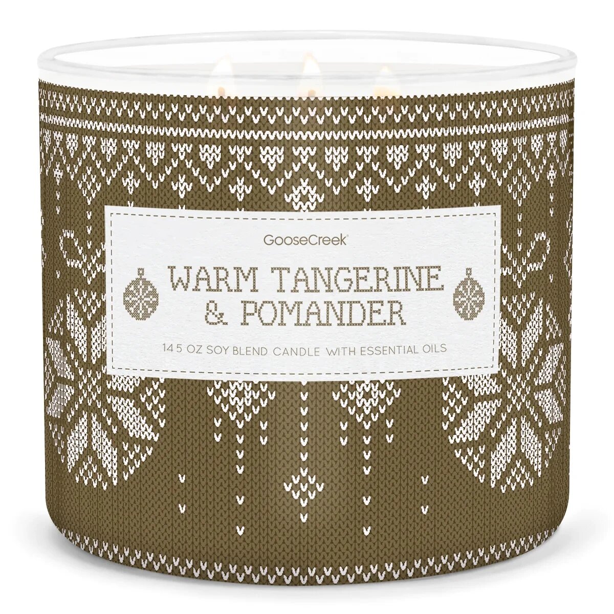 Warm Tangerine & Pomander 411g (3-Docht)