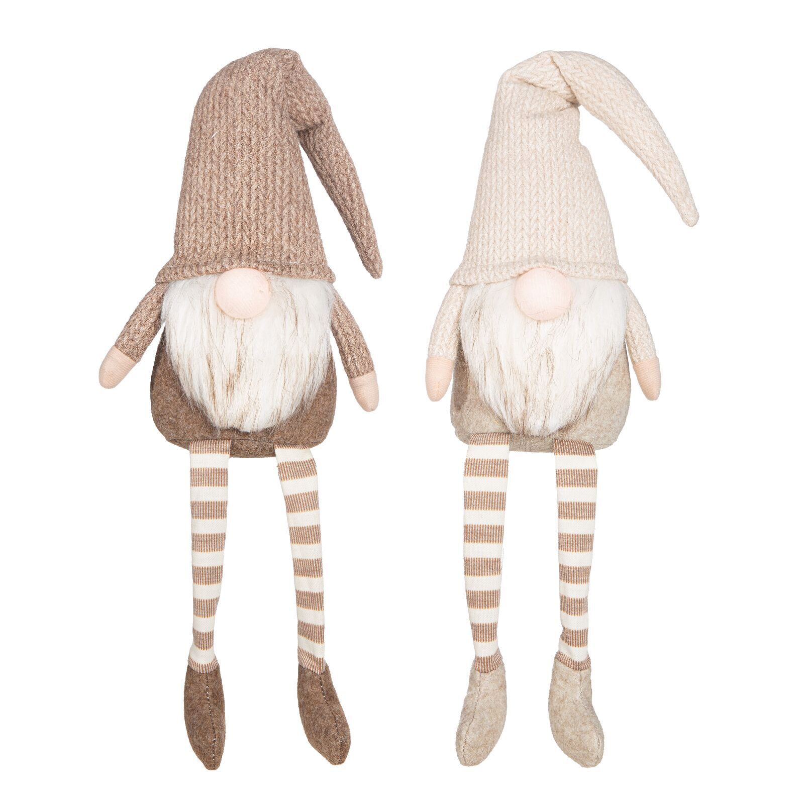 Deko Kantensitzerfigur Wichtel Ernie 27cm creme Plüsch, Spielzeug, Kleidung, Hut, Person