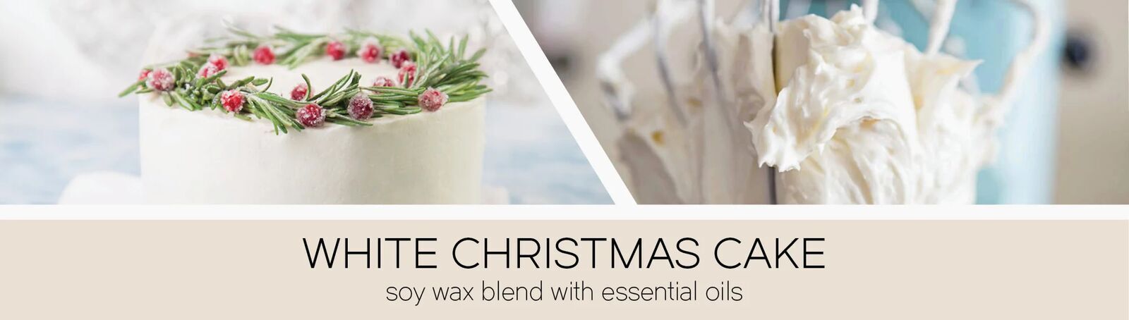 White Christmas Cake 59g
