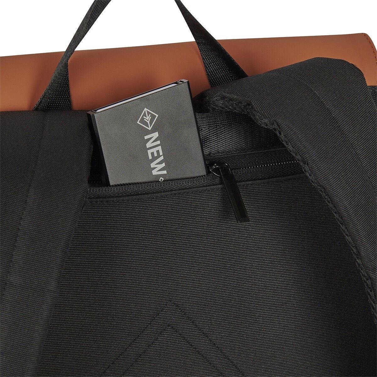 3AA5199D88094308457FA623C873964DA35BBBF2 Fane - Lincoln Flap Rucksack 17L orange/beige