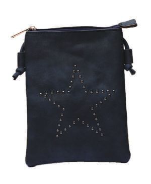 Veggieleder Crossbag 177-004 (Navy)