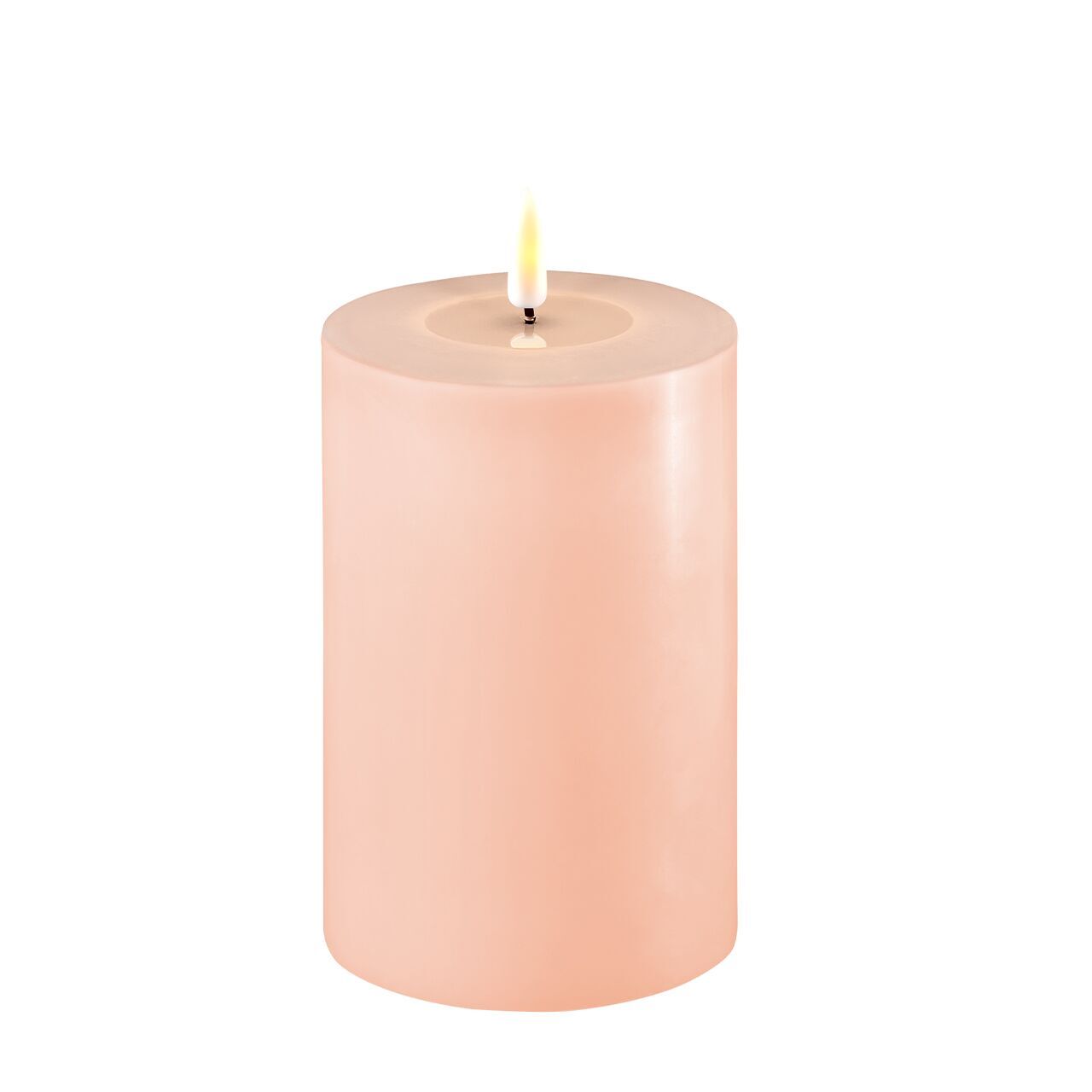 RF-0142 Stumpenkerze LED Hellrosa 10 x 15cm B-Ware