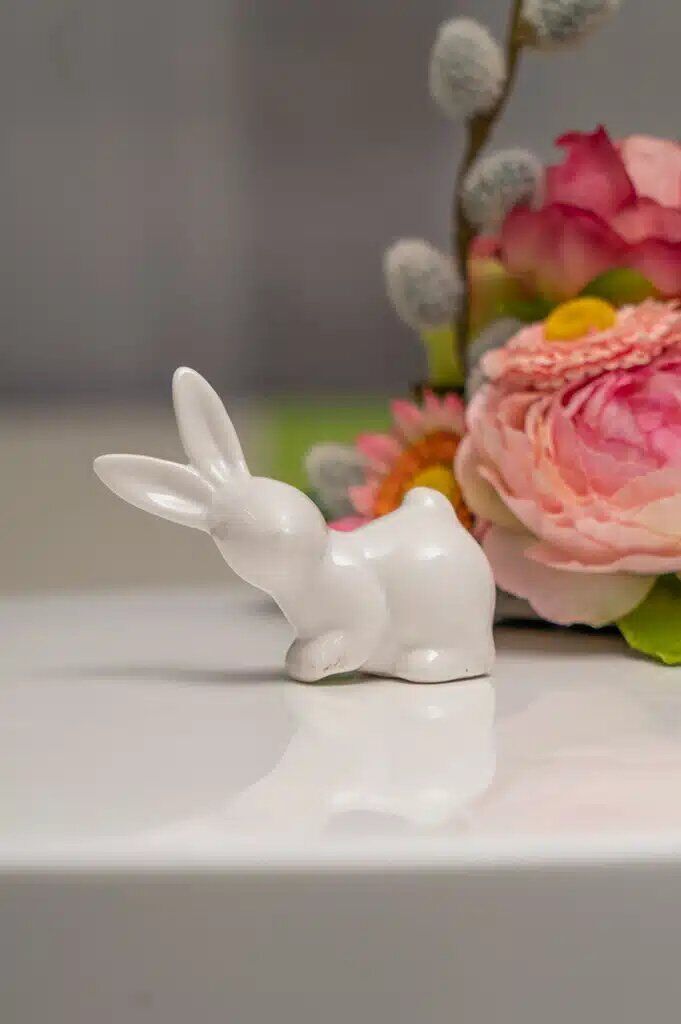 Hase Sally Kopf links cremeweiß 7cm