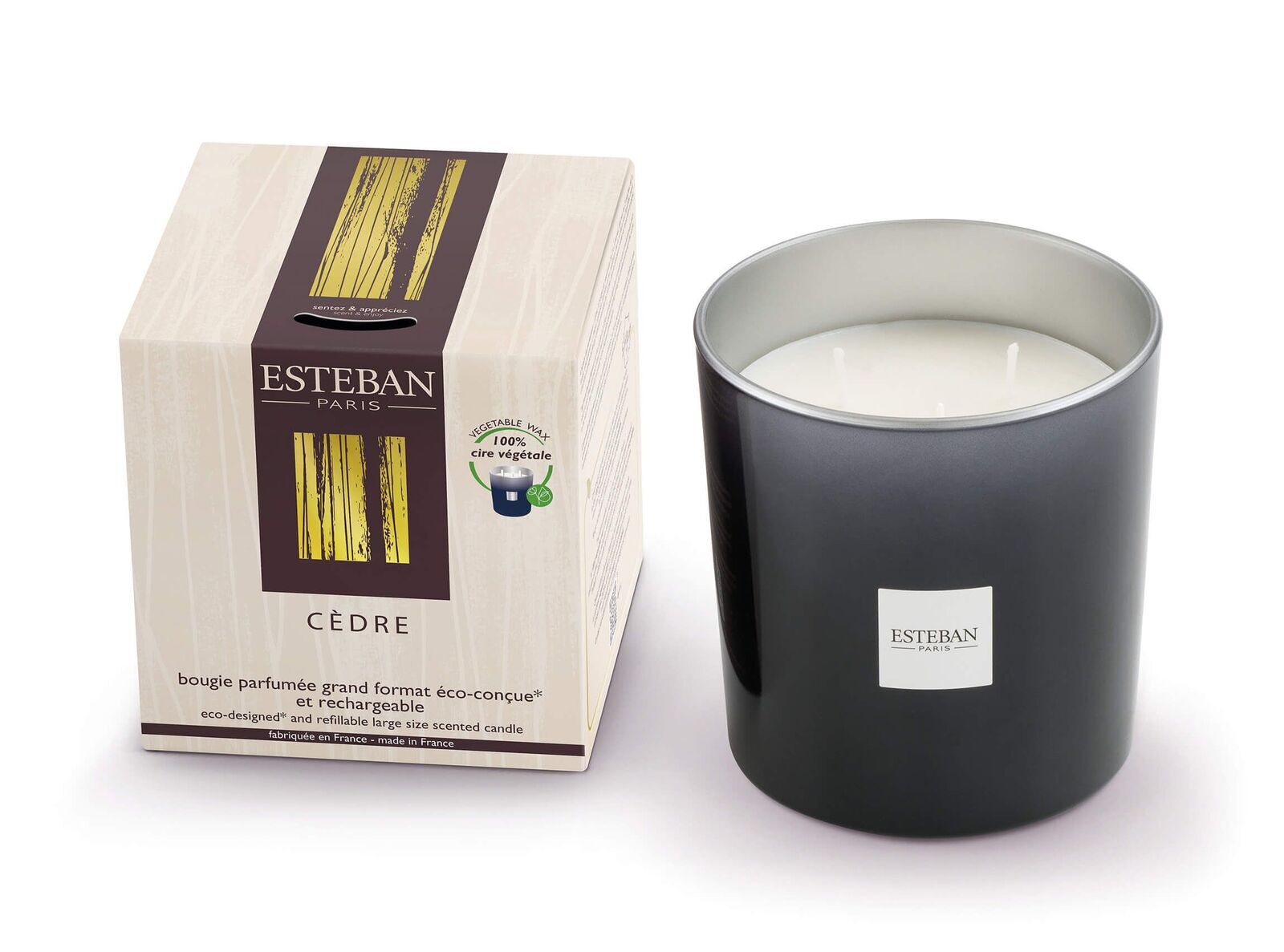 Cedre Duftkerze 450g Getränk, Milch, Tasse