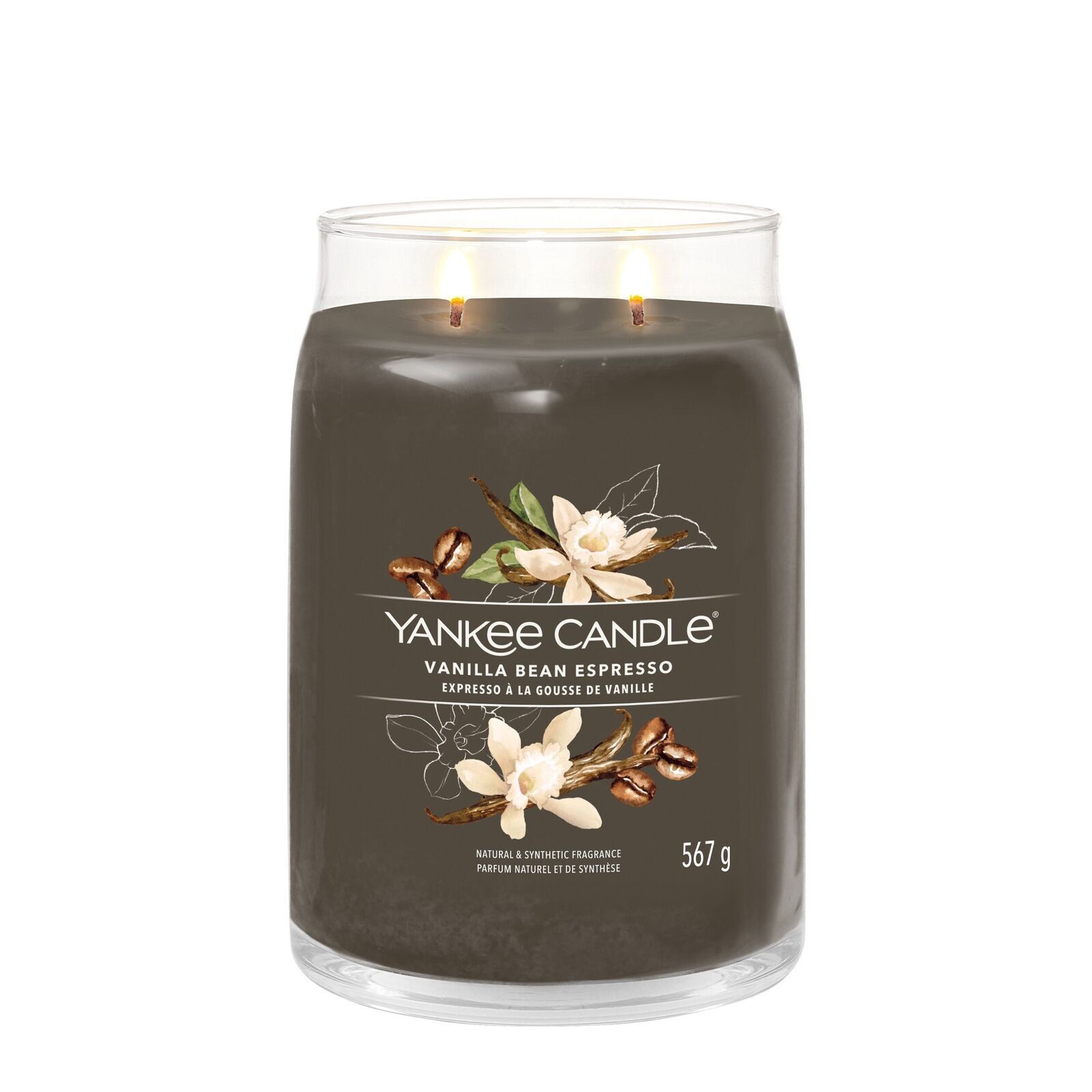Vanilla Bean Espresso Signature Large Jar 567g 2-Docht