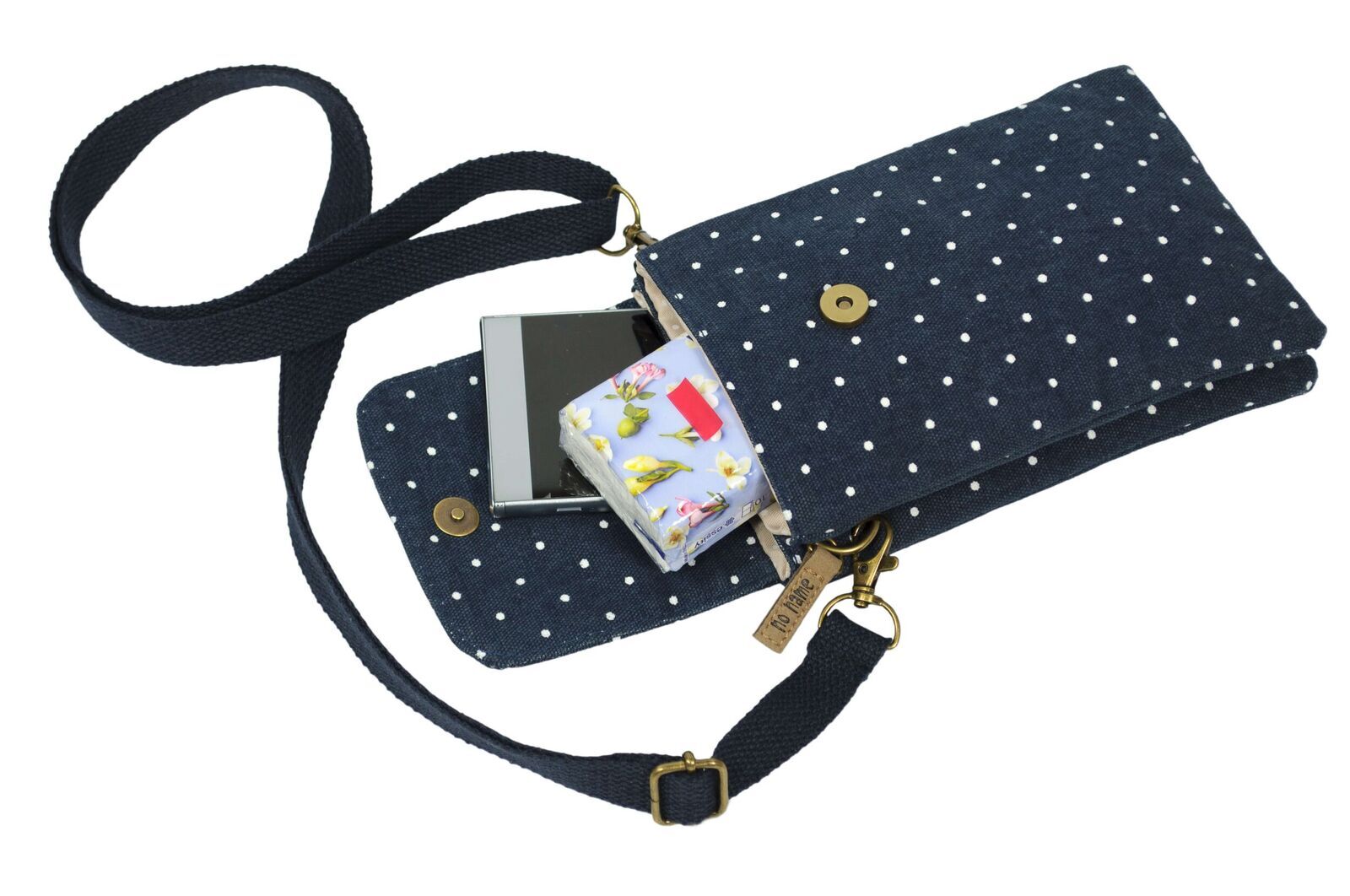 Mini Crossbag Pünktchen türkis 246