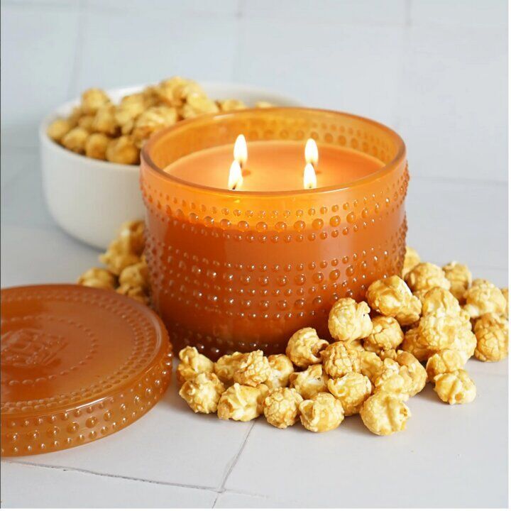 caramelpopcornHW Caramel Popcorn 510g (4-Docht)