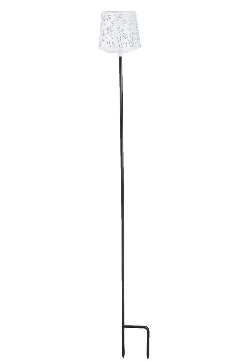 69236_3 Gartenstecker mit Windlicht Malou weiß Variante 2