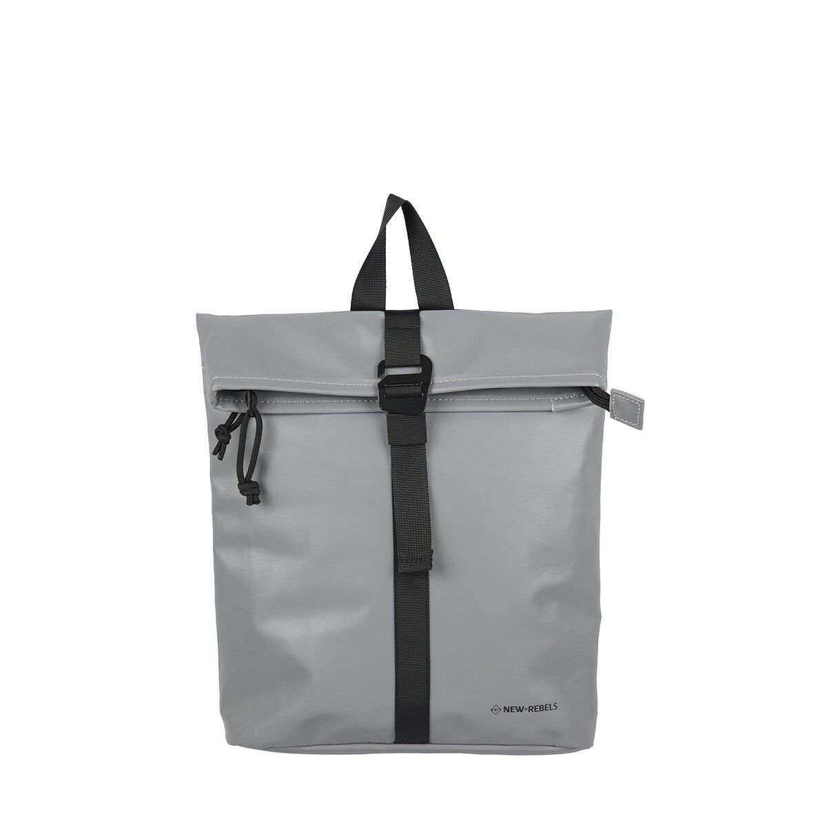 Reflect - Los Angeles Rolltop Mini Rucksack silber