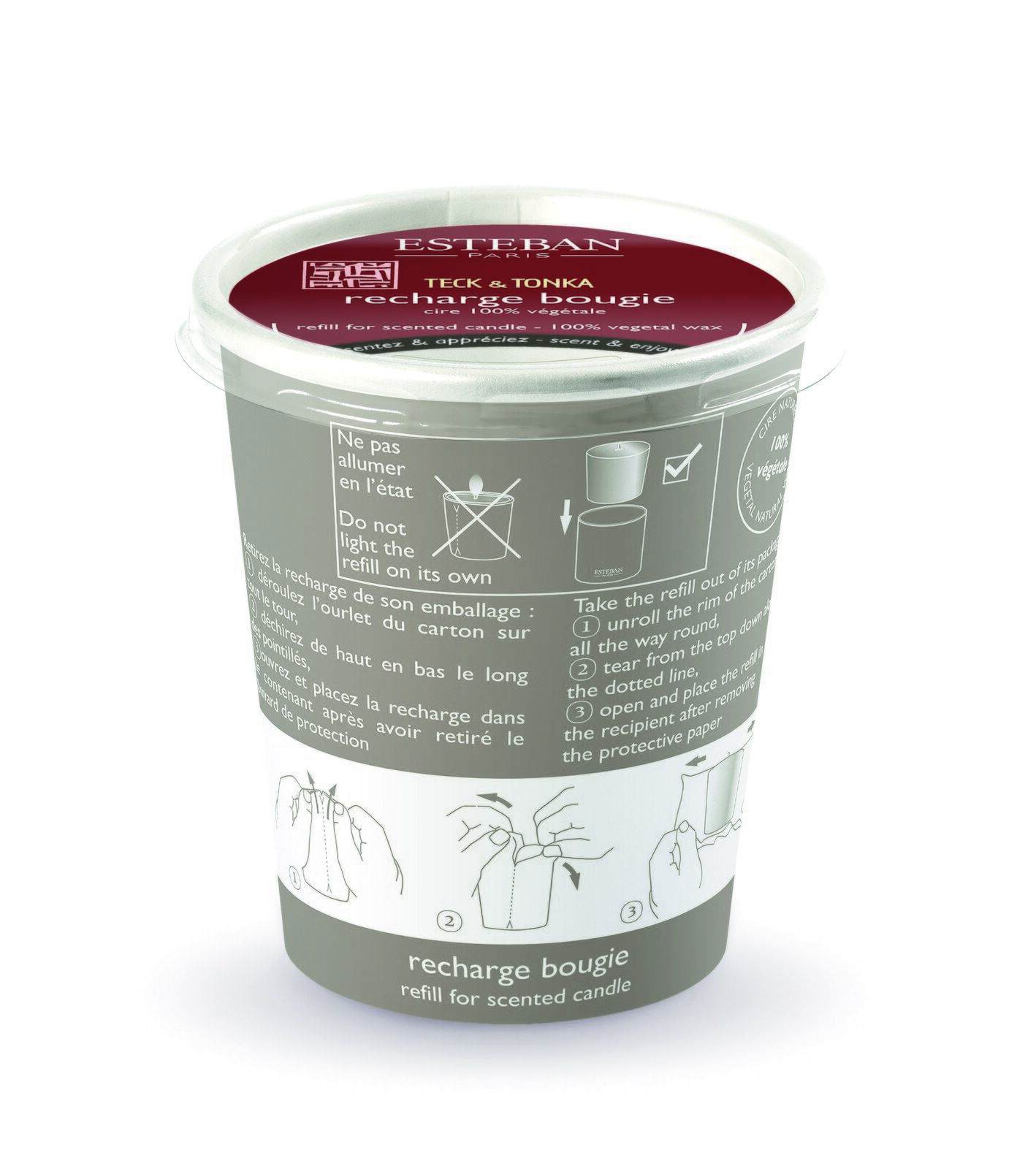 TET-079 Teck & Tonka Nachfüller für Duftkerze 170g