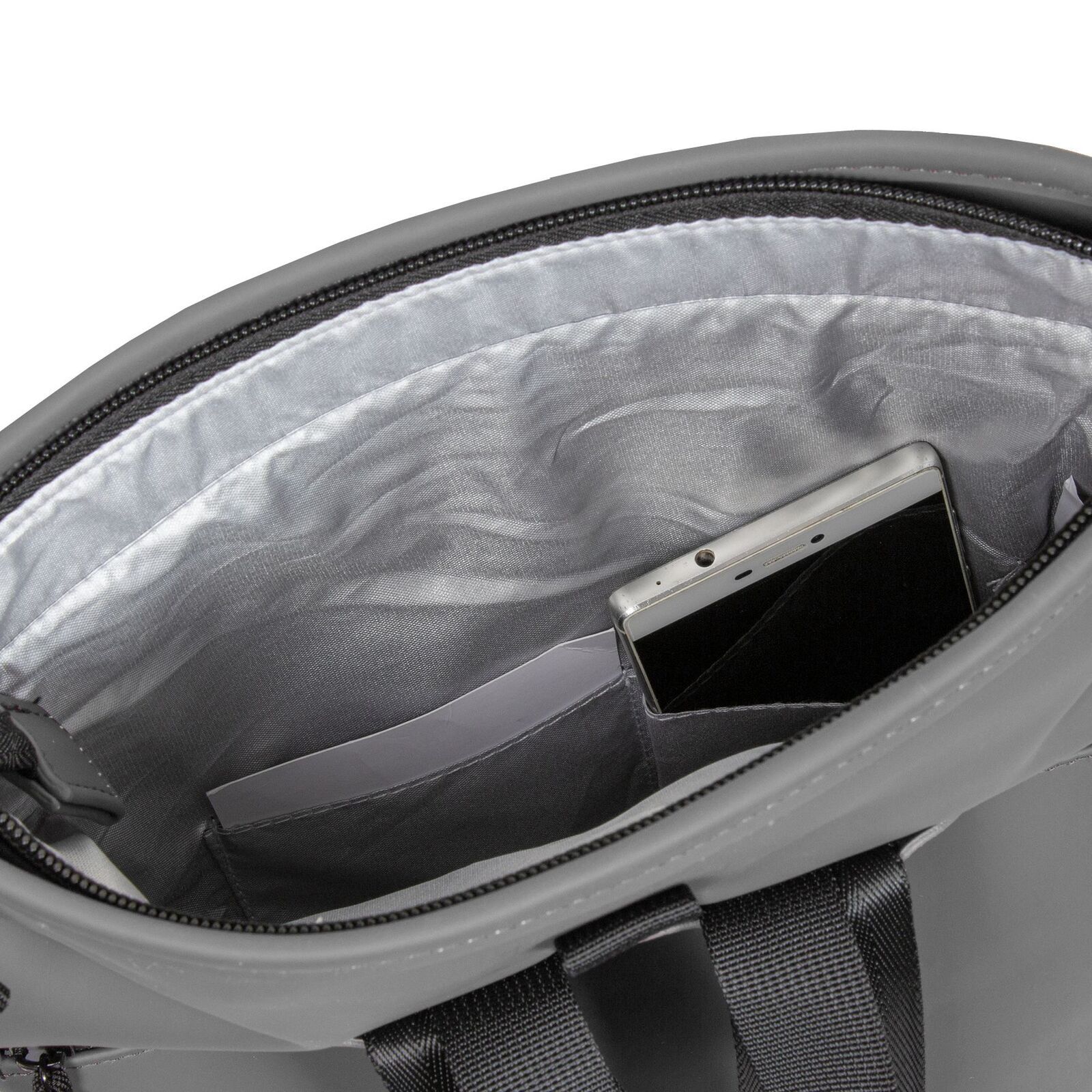 Mart - Los Angeles Rolltop Mini Rucksack anthrazit