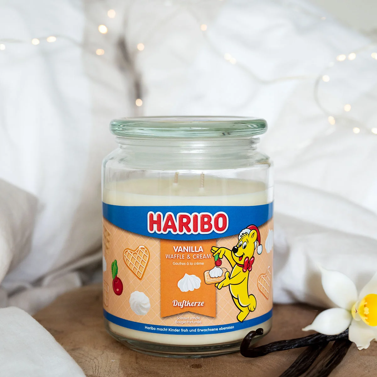 Vanilla Waffle Cream 510g Haribo™ Duftkerze