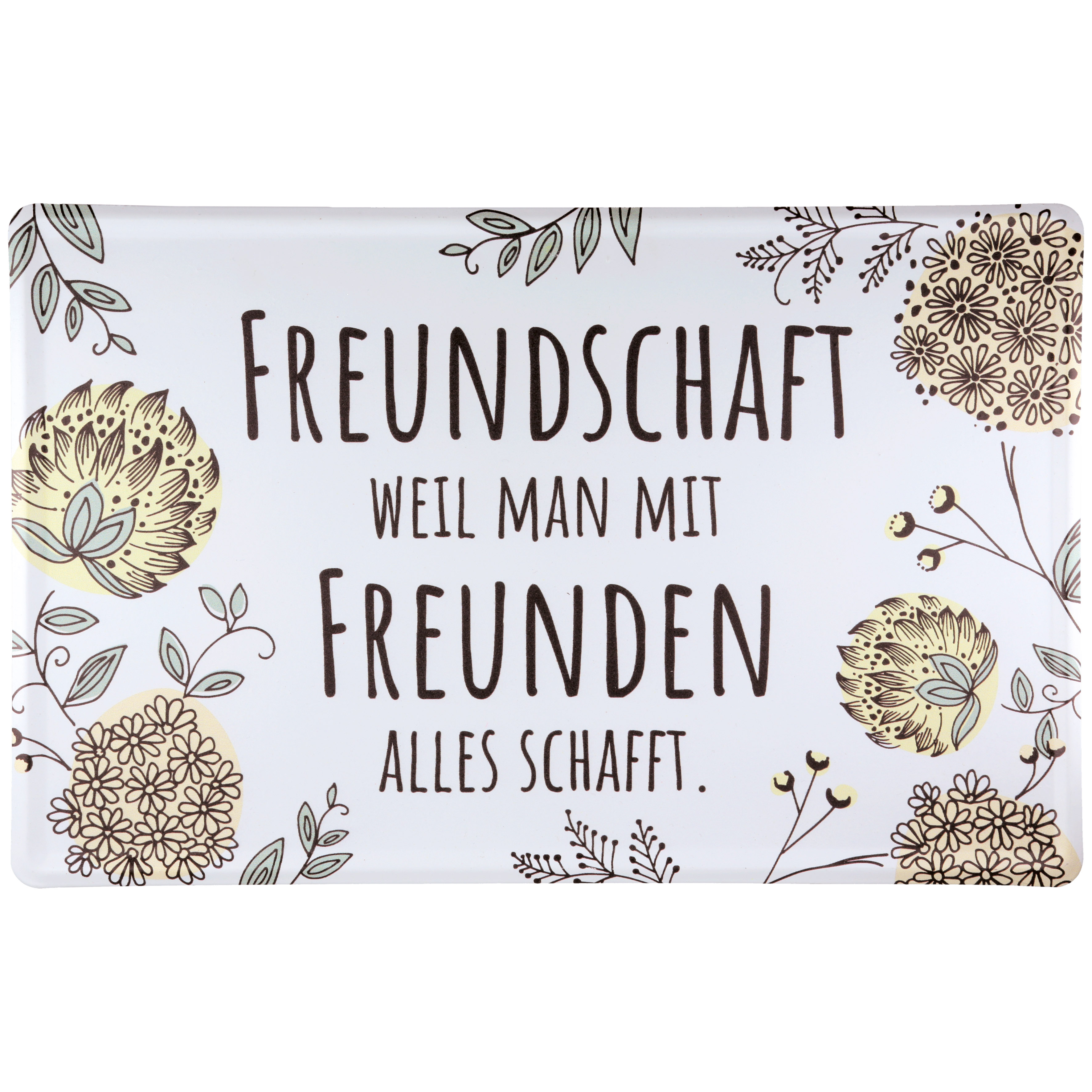 Deko Schild Bauerngarten - Freunden Deko Schild Bauerngarten - Freunden
