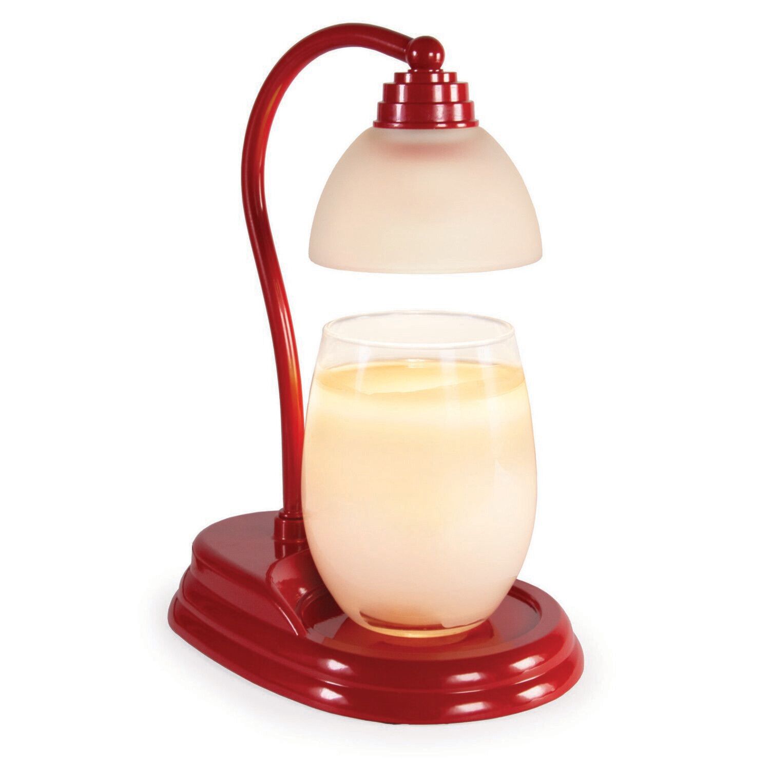 AURORA Lampe Kerzenwärmer rot