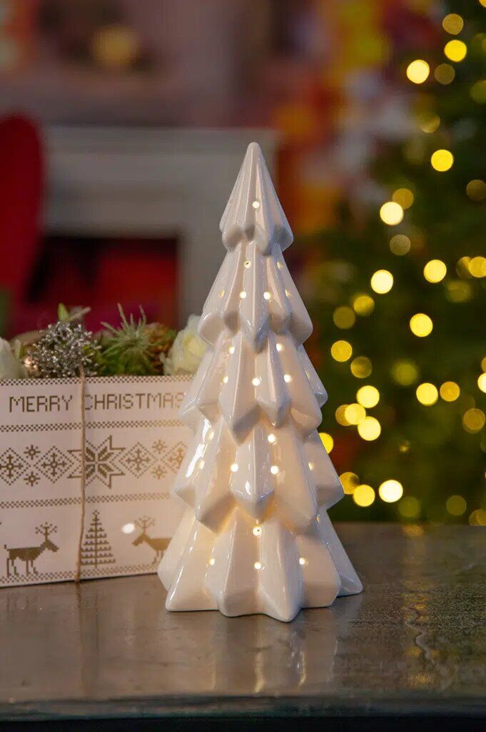 glabella-led-einzel Weihnachtsbaum Glabella LED 14cm cremeweiß