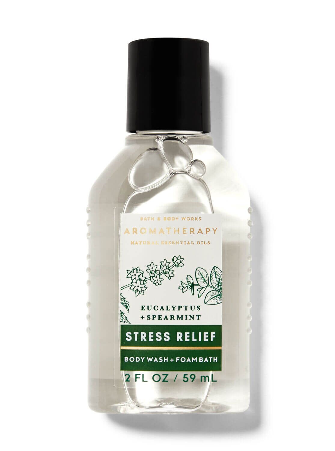 026134818-BBW-2623 Duschgel - Stress Relief - Eucalyptus & Spearmint (Travel Size) - 88ml