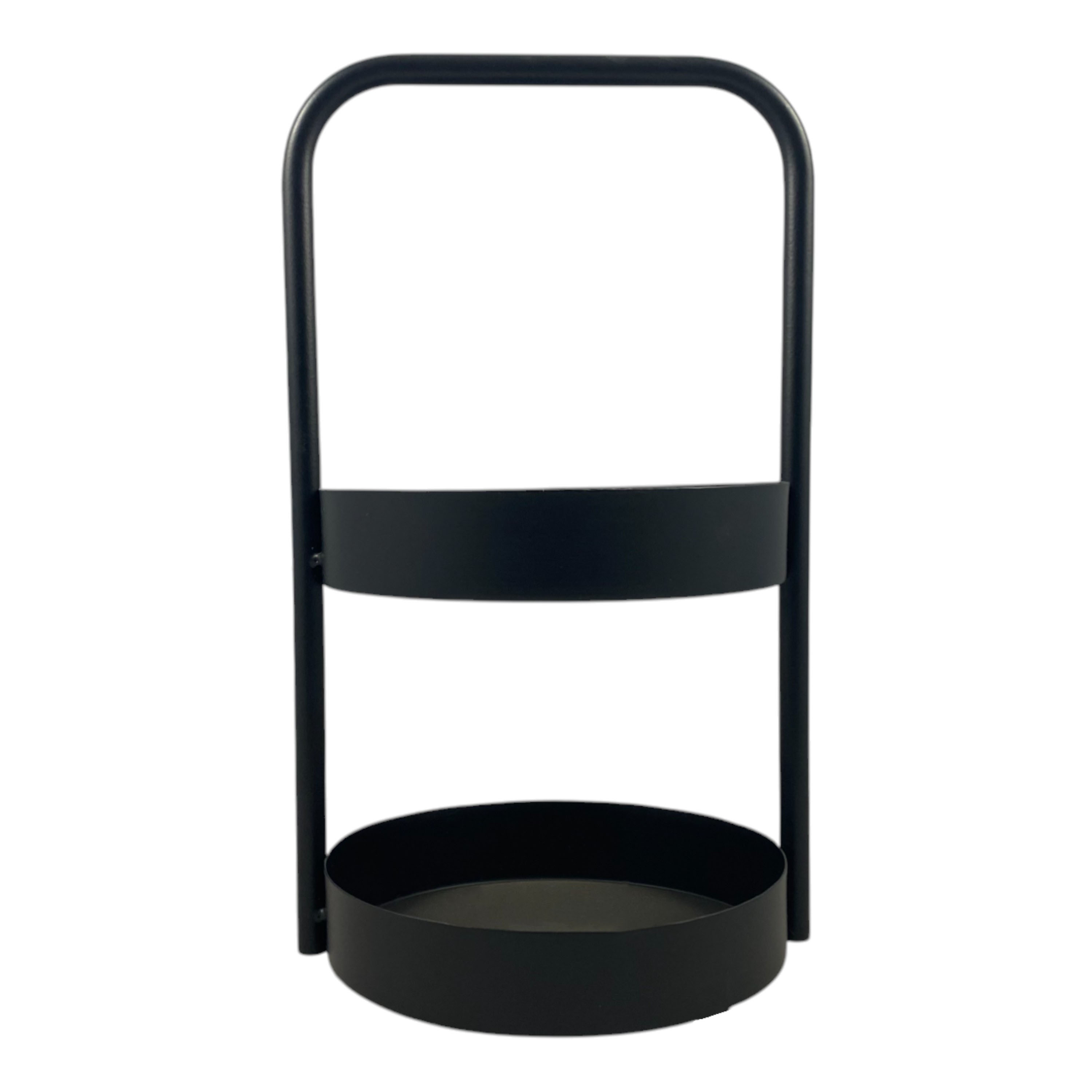 Etagere Silvy Metall schwarz 30cm Stuhl, Mobiliar