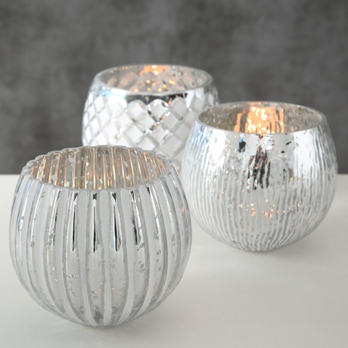 Windlicht Ainara silber Design 1