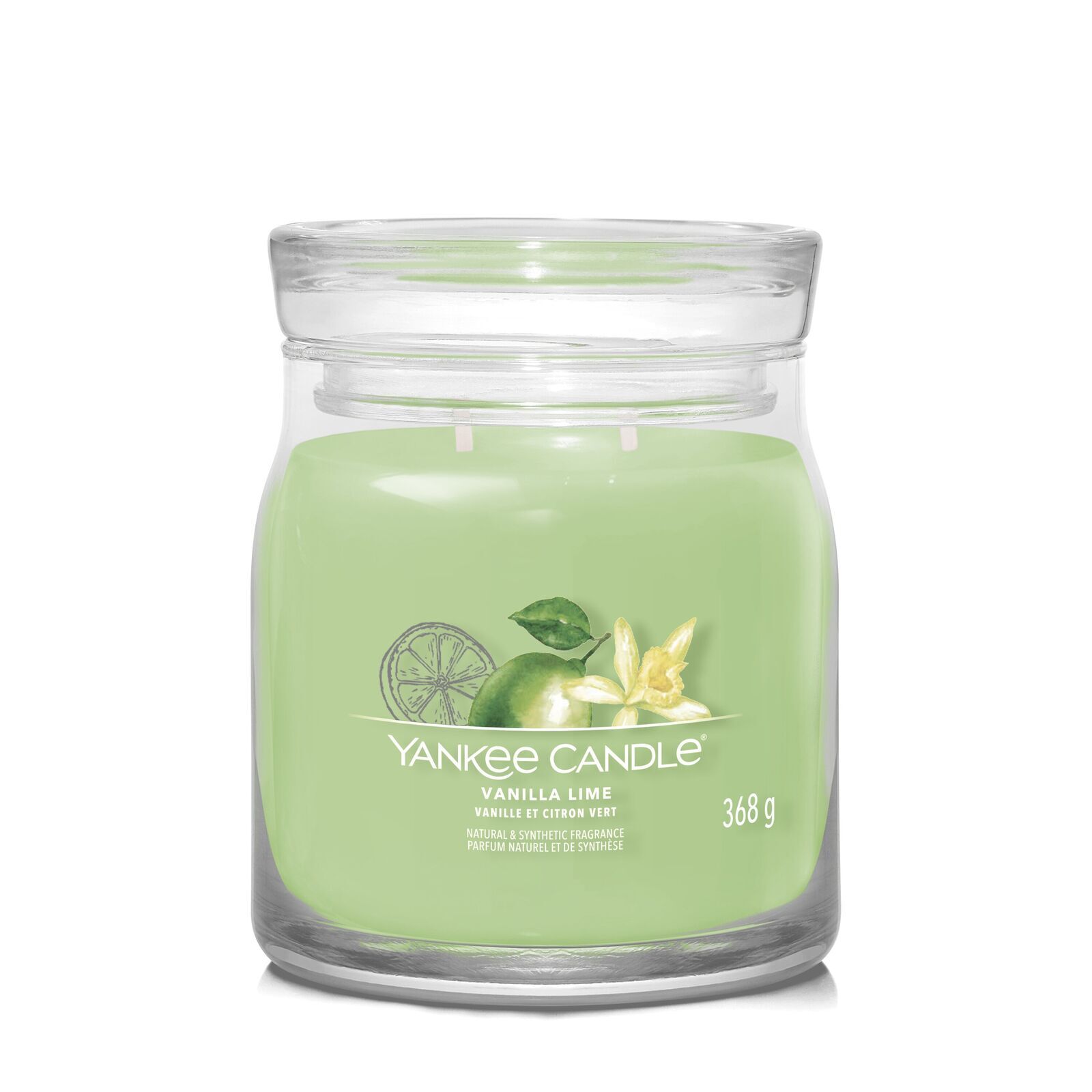 Vanilla-Lime_Signature_Medium4aLS9F6UxDKpi Vanilla Lime Signature Medium Jar 368g 2-Docht