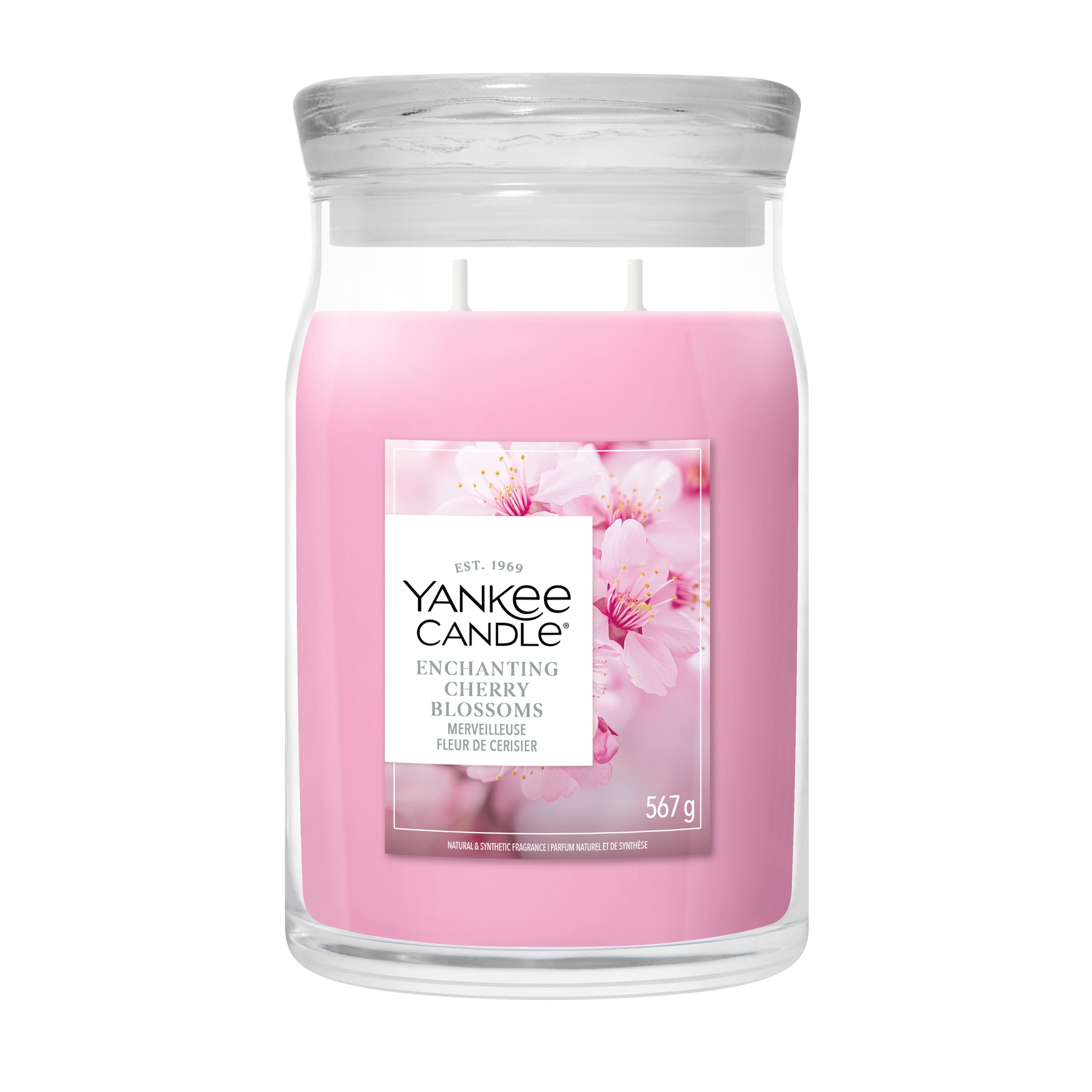 Enchanting Cherry Blossom Signature Large Jar 567g 2-Docht Enchanting Cherry Blossom Signature Large Jar 567g 2-Docht