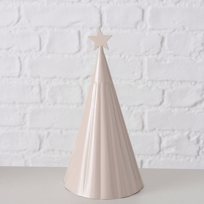 Dekoaufsteller Vassi beige 23cm