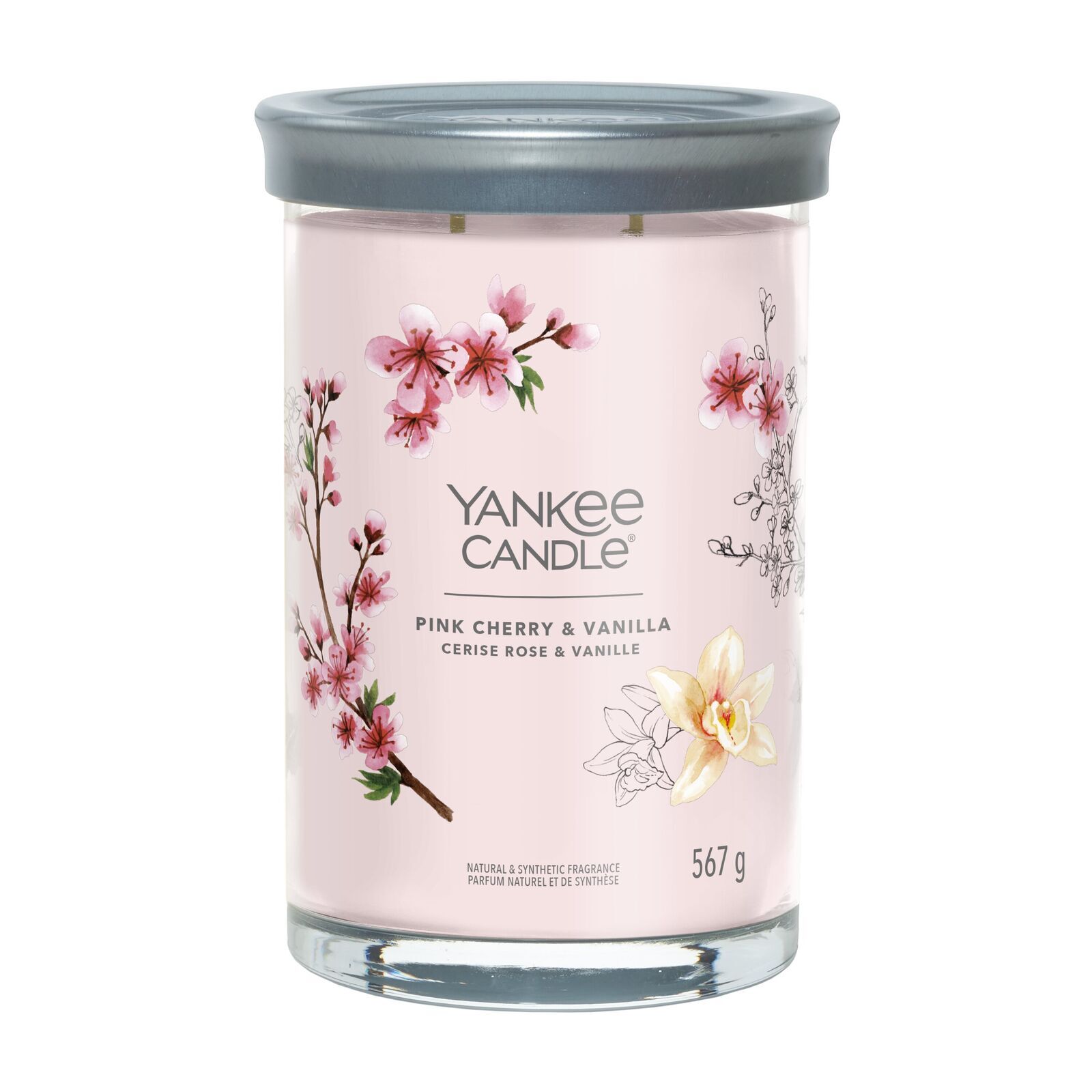 Pink Cherry & Vanilla Signature Large Tumbler 567g 2-Docht