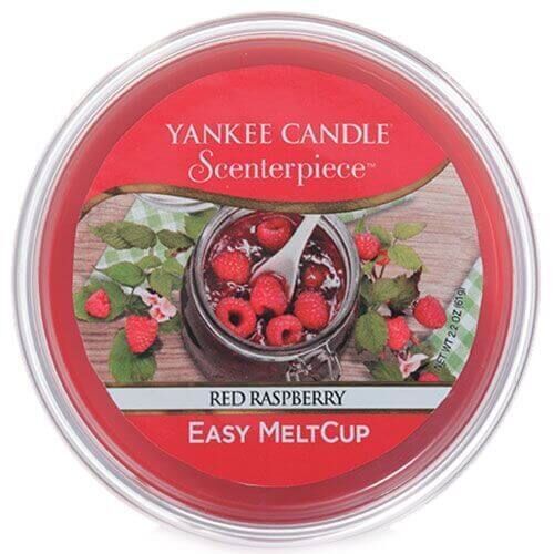 Scented candle, Rote Himbeere, Scented jar, MeltCup, Duftkerze