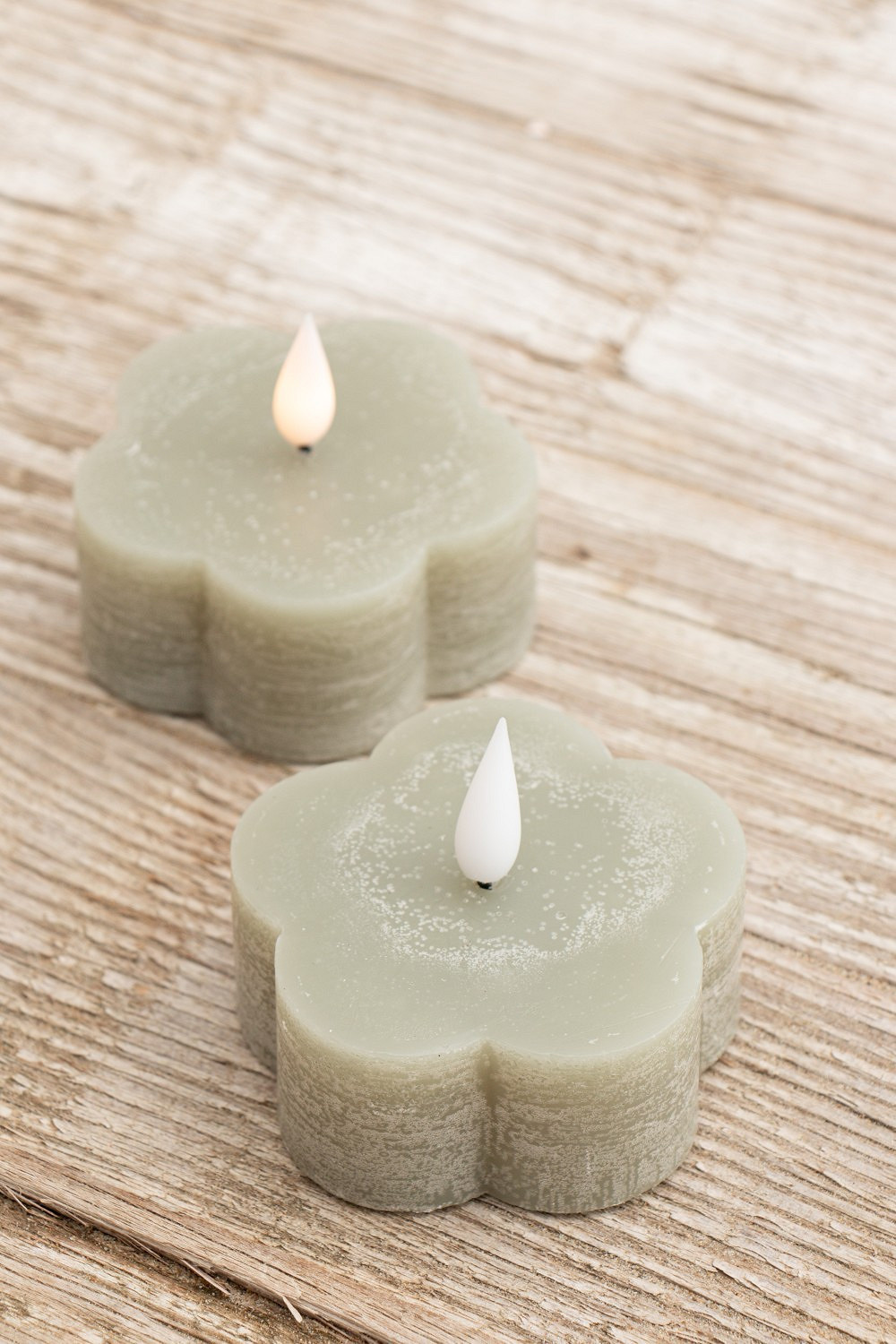 LED Kerze Flower grün 2 Stück LED Kerze Flower grün 2 Stück