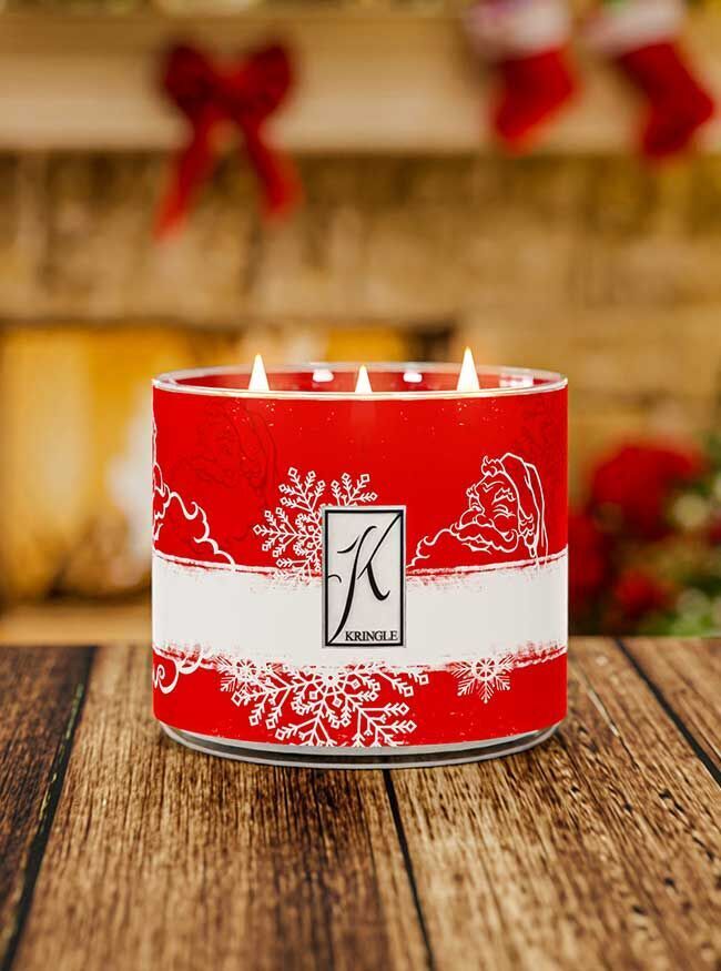 Father Christmas 396g Tumbler 3-Docht