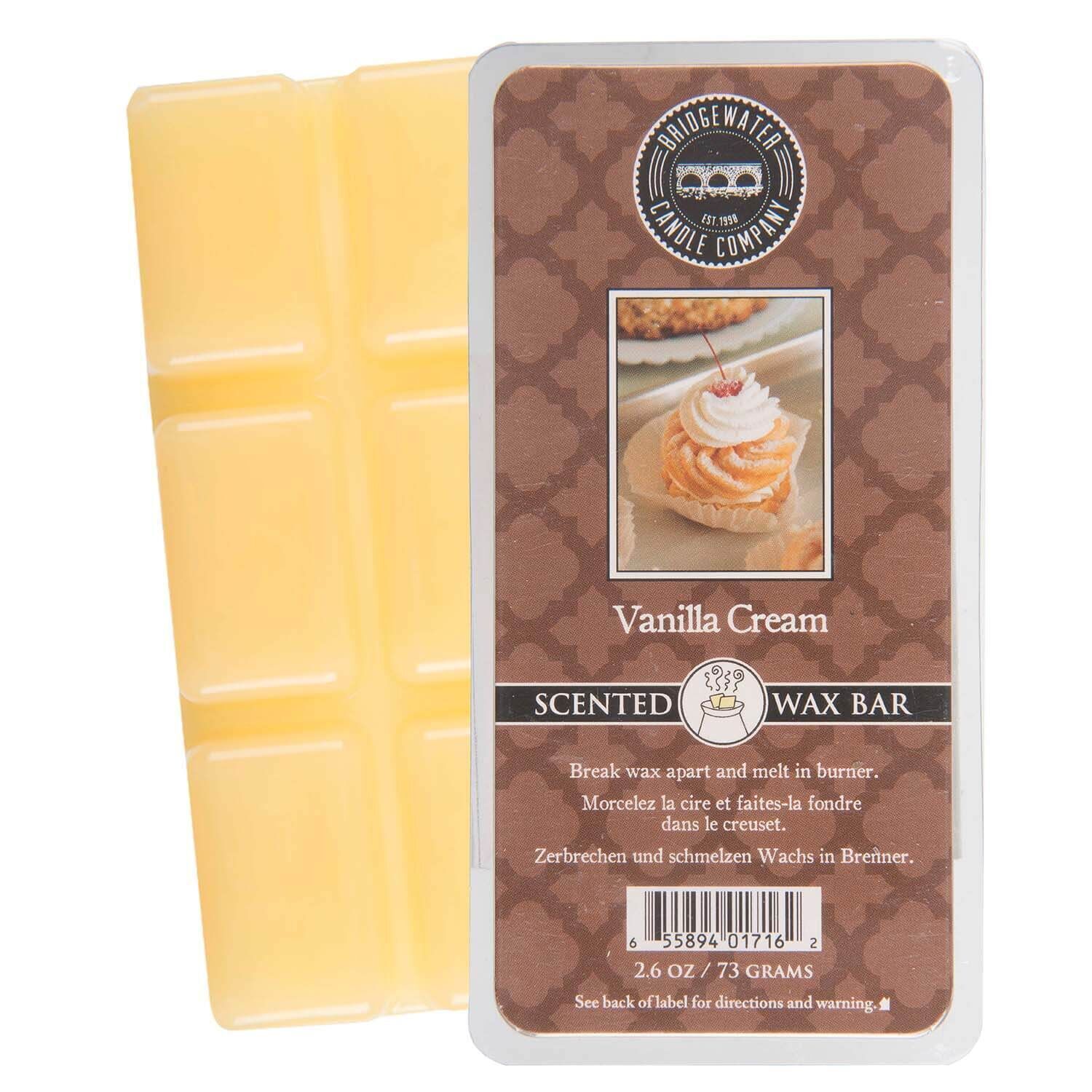 BW_VanillaCream_WaxBar_Group Vanilla Cream Wax Bar 73g - Bridgewater