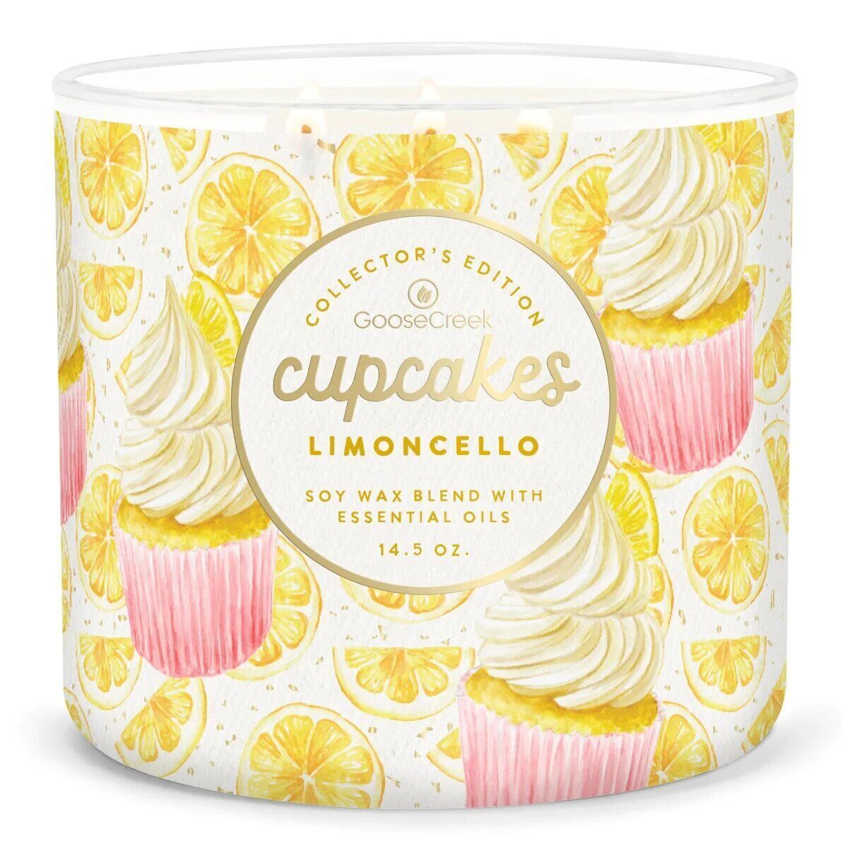 Limoncello Cupcake 411g (3-Docht)