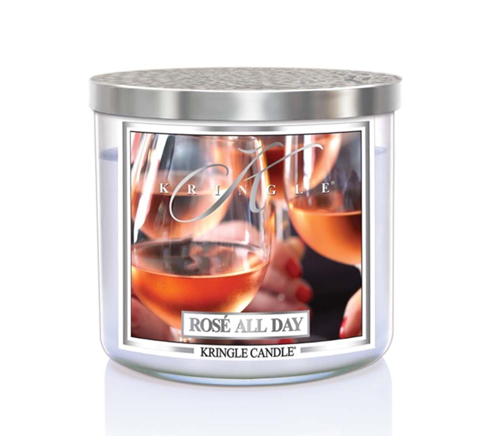 kringle_candle_ros__all_day_silver_lid_american_heritage Rosè All Day 396g Tumbler 3-Docht
