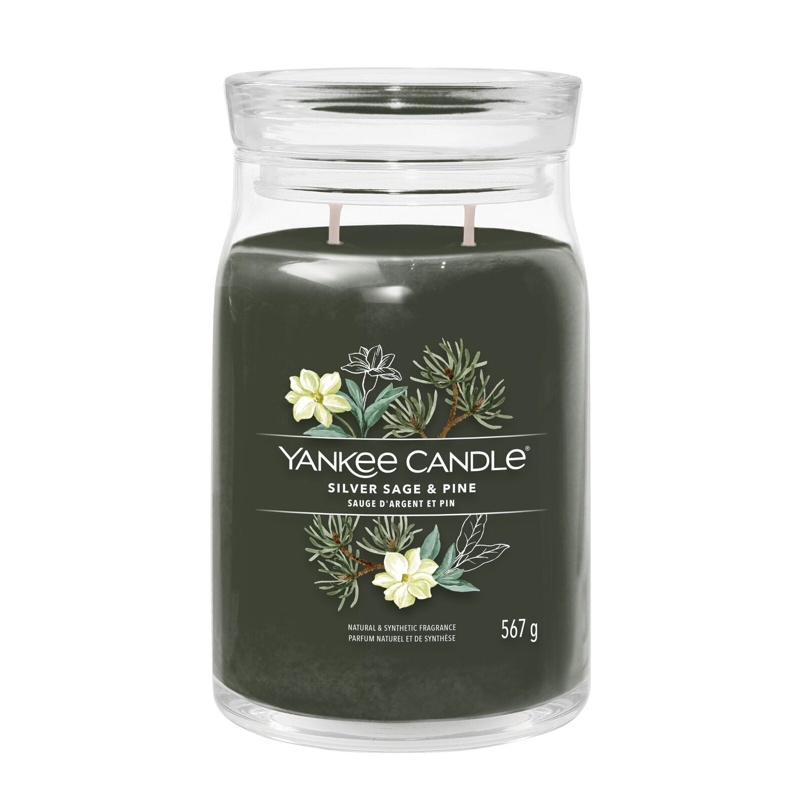 Silver_Sage__Pine_Large_jar-1-1 Silver Sage & Pine Signature Jar 567g 2-Docht