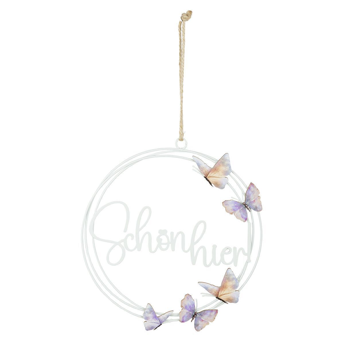 Deko Hänger Schmetterlingstanz 20cm Variante 1 Zubehor, Ohrring, Schmuck