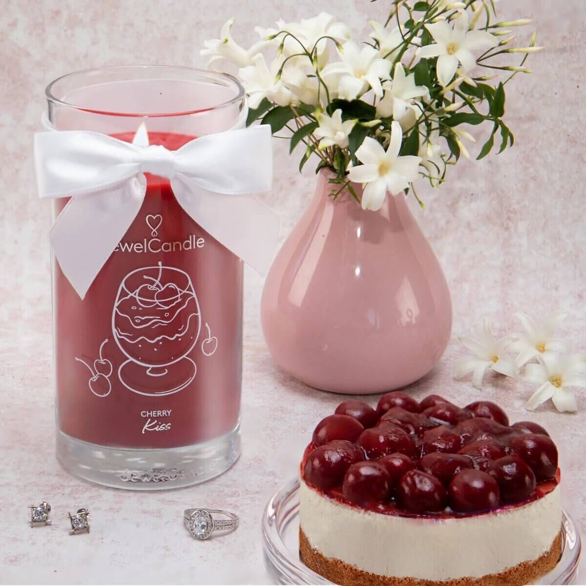 Cherry Kiss (Armband) 400g Geburtstagstorte, Torte, Sahne, Nachtisch, Essen
