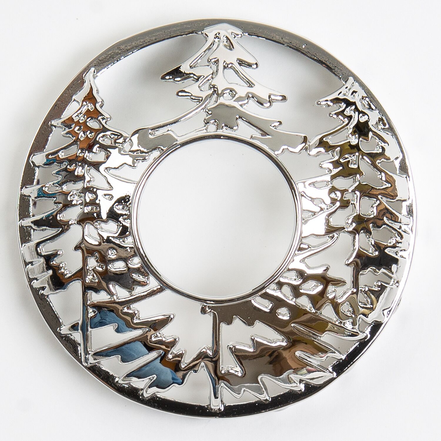 10035 Winter Trees Candle-Lid