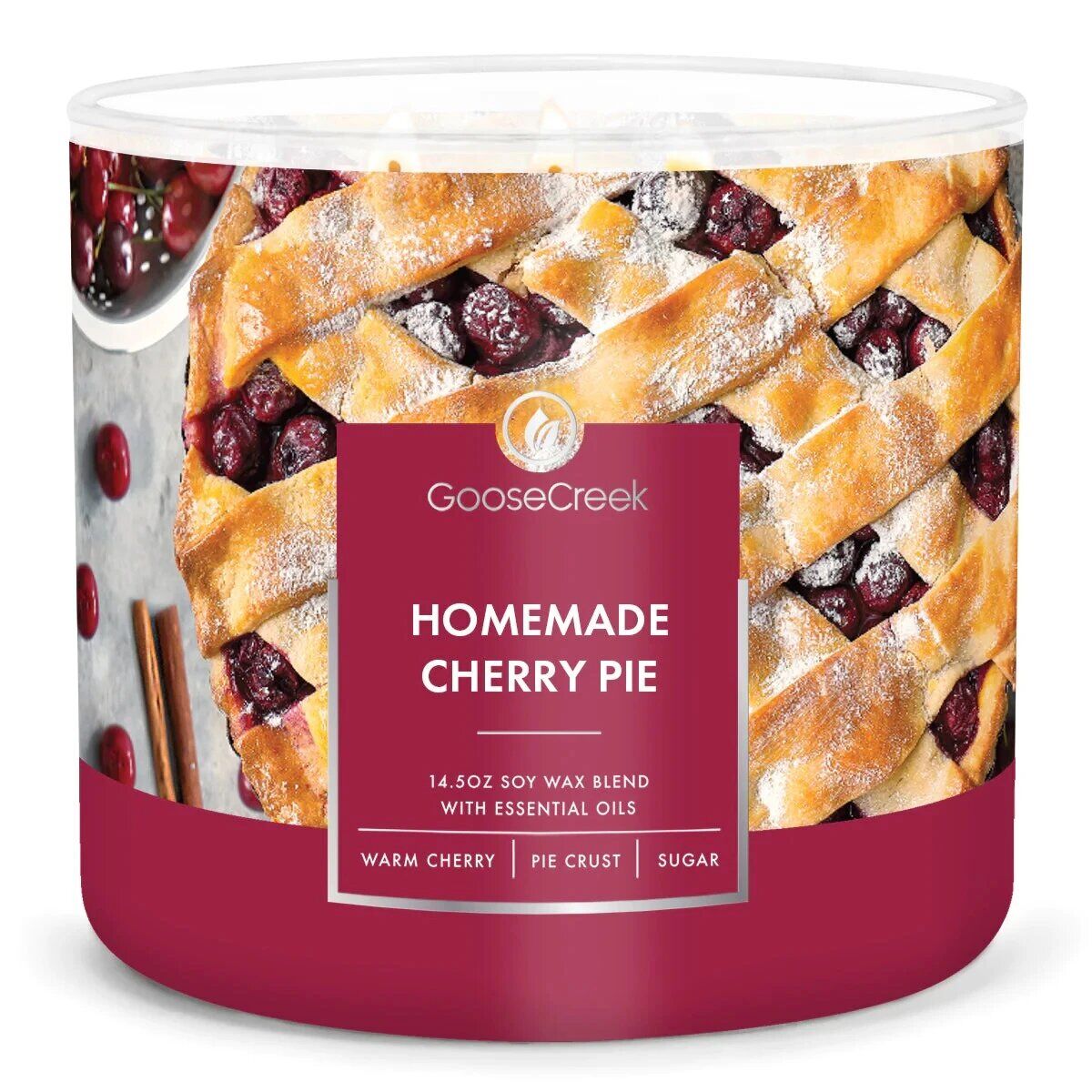 homemade-cherry-pie-3-docht-kerze-411g Homemade Cherry Pie 411g (3-Docht)