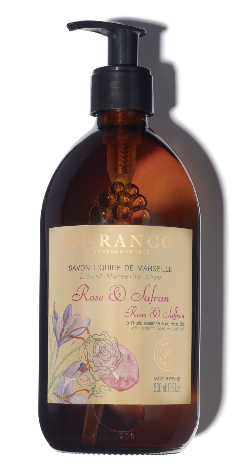 241112_Rose-et-Safran-ombre Rose & Safran Marseiller Flüssigseife 500ml