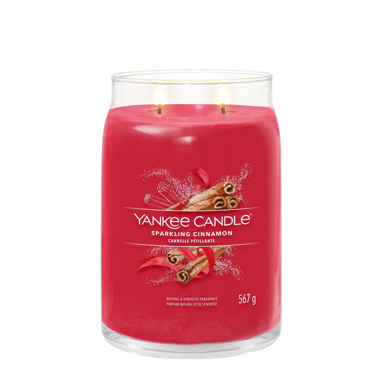 Sparkling Cinnamon Signature Jar 567g 2-Docht
