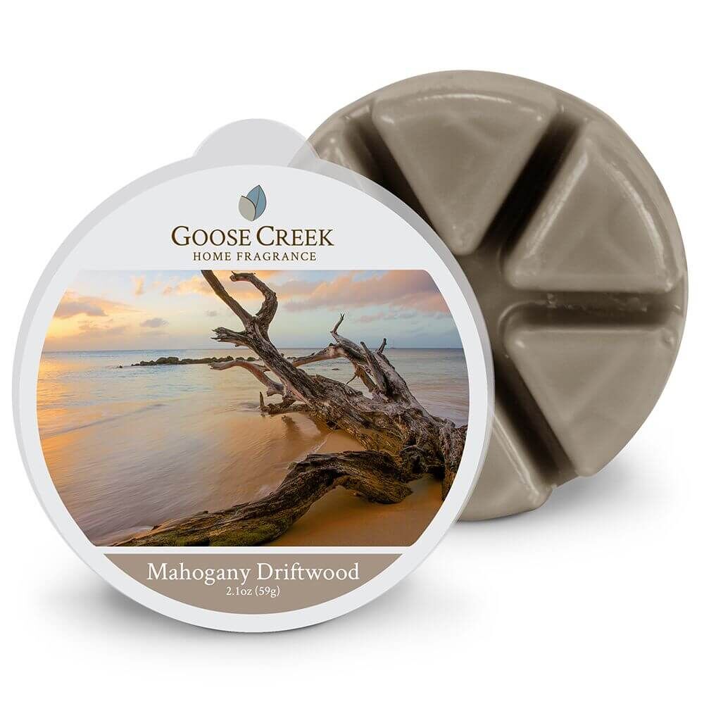 goose-creek-mahogany-driftwood-melt Goose Creek Candle Mahogany Driftwood 59g Melt