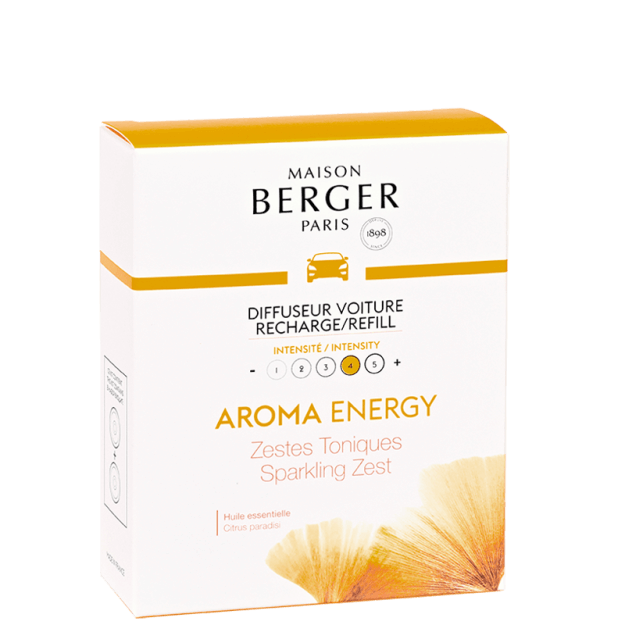 Aroma Energy Set 2 Stück Nachfüller Autoduft