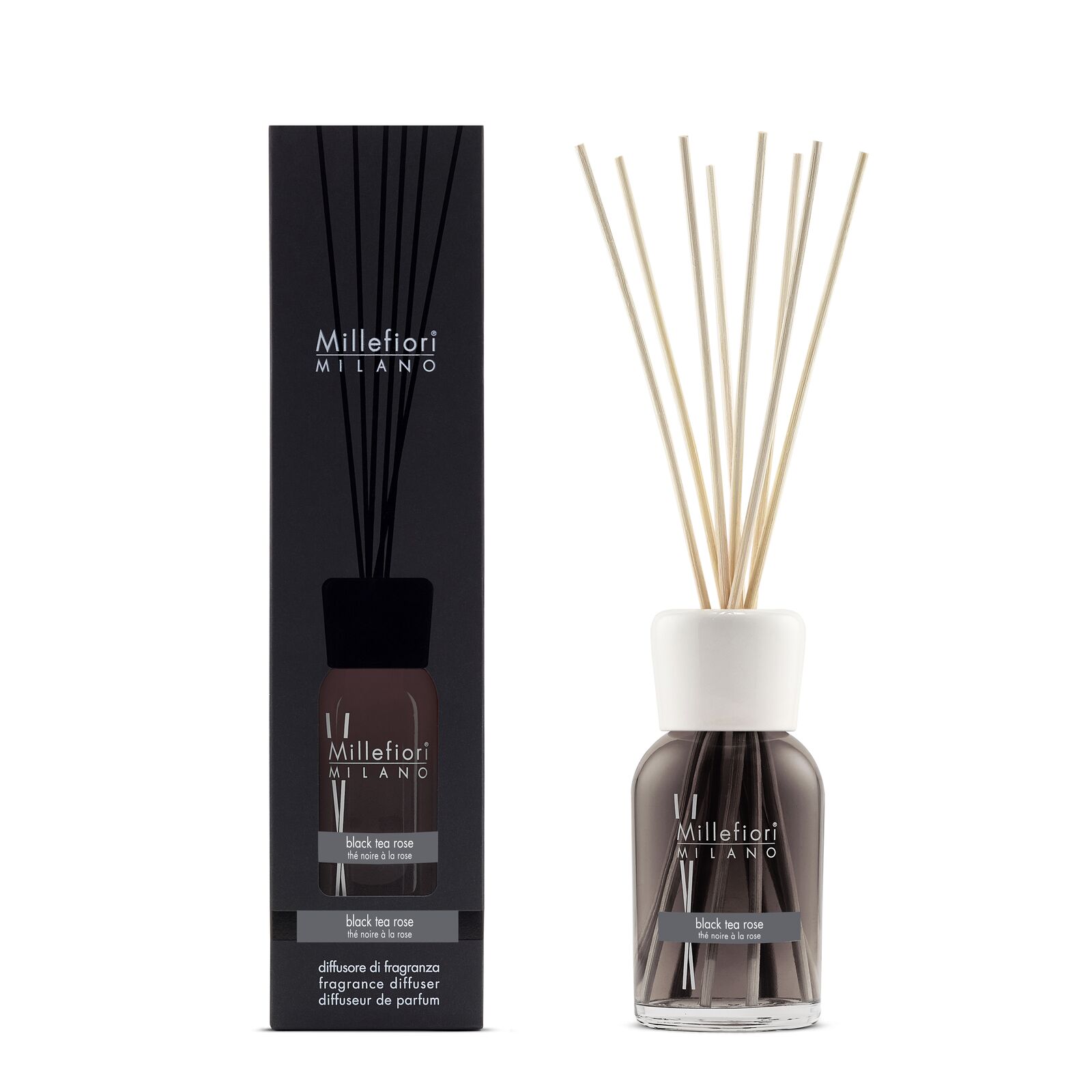 Black Tea Rose - Milano Reed Diffuser 250ml