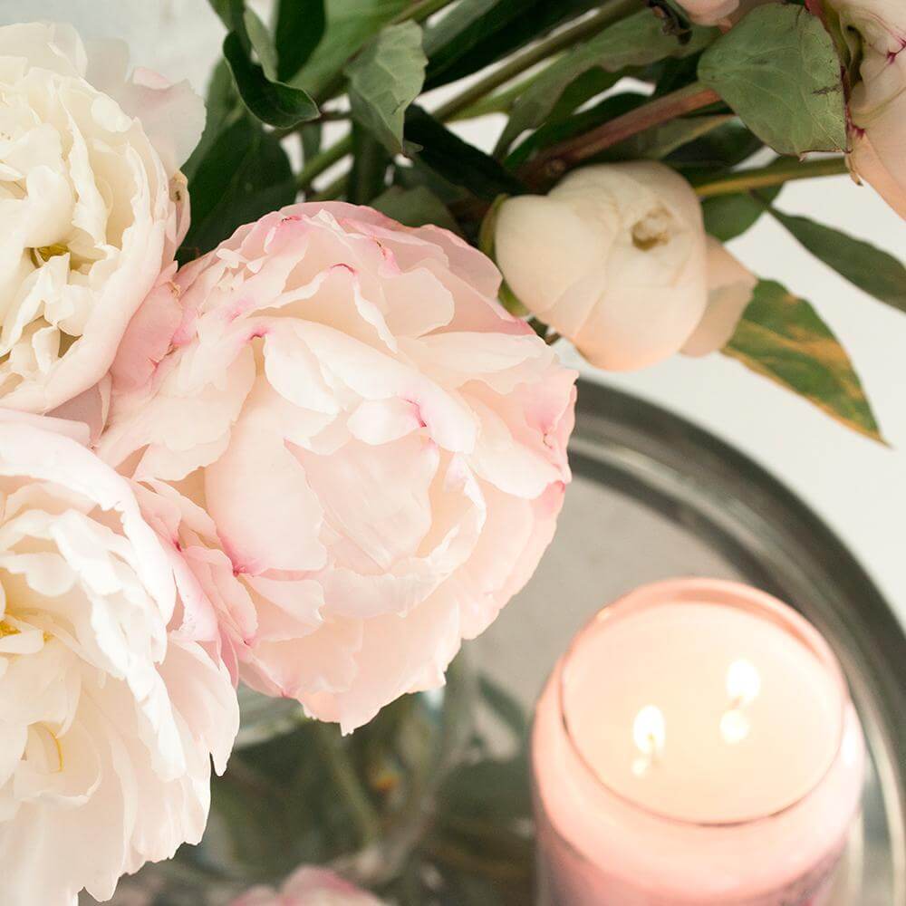 Fresh Cut Peony 602g (Chrome)