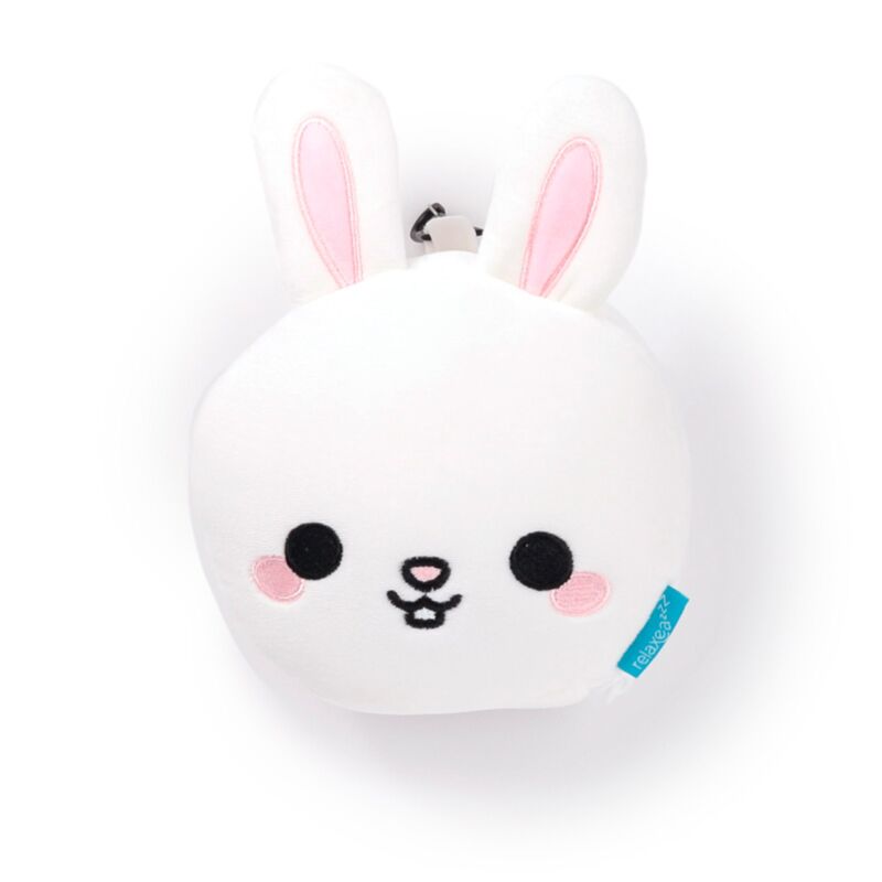 Relaxeazzz Adoramals Frances the Rabbit Hase Plüsch Reisekissen & Schlafmaske Relaxeazzz Adoramals Frances the Rabbit Hase Plüsch Reisekissen & Schlafmaske