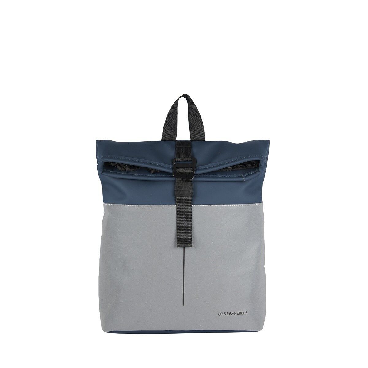 BB895662CC7F2897E3B5C77AF10B5C7413C114A4 Bowie - Los Angeles Rolltop Rucksack navy