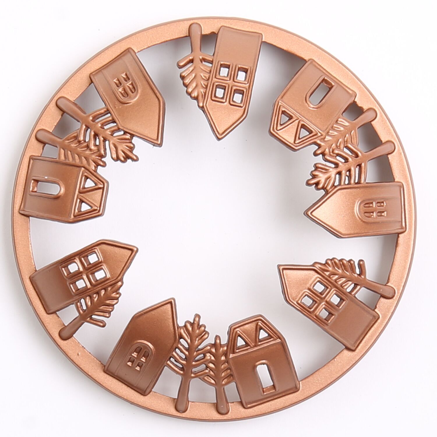 Winter Village Candle-Lid