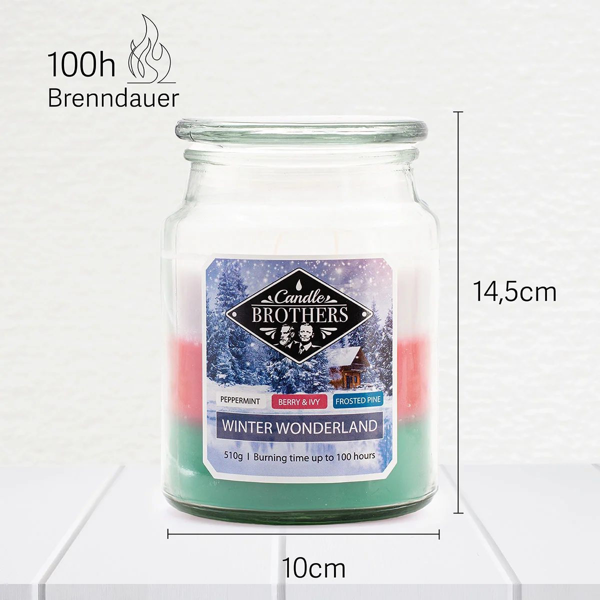 Winter Wonderland 510g Candle Brothers Duftkerze