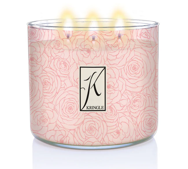 Chiffon Parfait & Peony 396g Tumbler 3-Docht