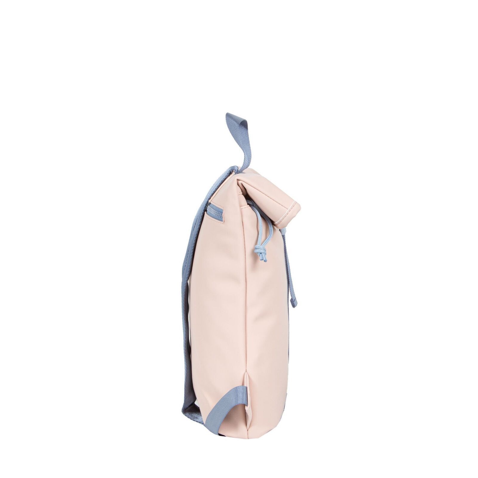 Tim - Los Angeles Rolltop Mini Rucksack hellrosa/hellblau